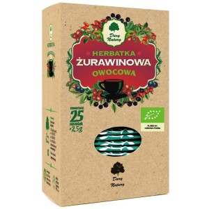 Herbatka żurawinowa eko 25x2,5g