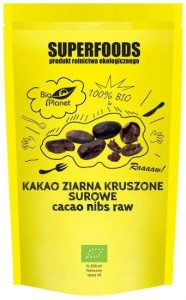 Kakao Ziarno Kruszone Surowe BIO 250g