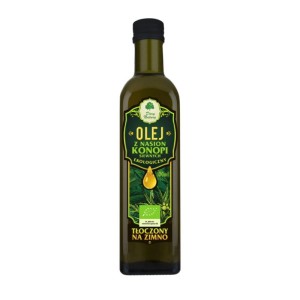 Olej z nasion konopi 500ML 