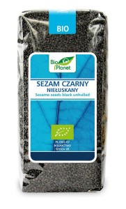 Sezam czarny niełuskany BIO 400 g 