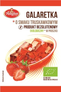 Galaretka O Smaku Truskawkowym Bezglutenowa Bio 40 g