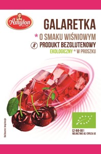 Galaretka O Smaku Wiśniowym Bezglutenowa Bio 40 g