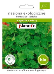 Pietruszka liściowa gładka nasiona BIO 5g