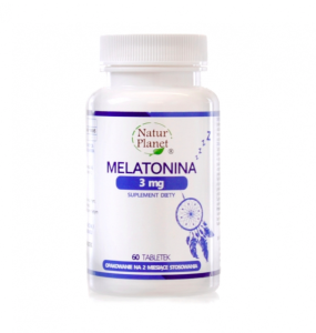 Melatonina 1mg 120 Tabletek Suplement Diety