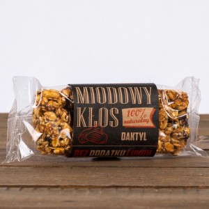 Baton energetyczny miodowy kłos z daktylem 45g