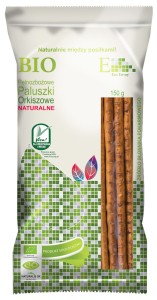 Paluszki orkiszowe pełnoziarniste naturalne 150g BIO 