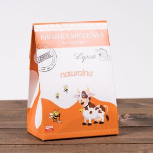 Miodowe krówki naturalne-mleczne 120g