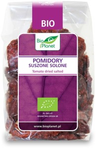 Pomidory suszone solone bio 150g
