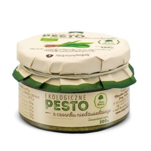 Pesto z czosnku niedźwiedziego EKO 200g