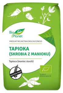 Tapioka (skrobia z manioku) bezglutenowa BIO 800g