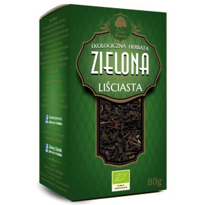 Herbata zielona liściasta BIO 80 g