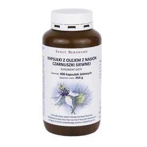 Kapsułki z olejem z nasion czarnuszki siewnej 180 kaps.