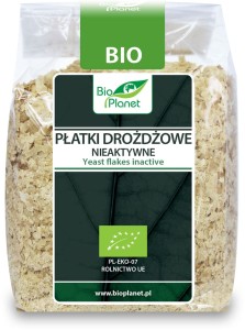 Płatki drożdżowe nieaktywne BIO 100g 