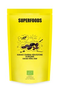 Kakao ziarna kruszone surowe BIO 600g 
