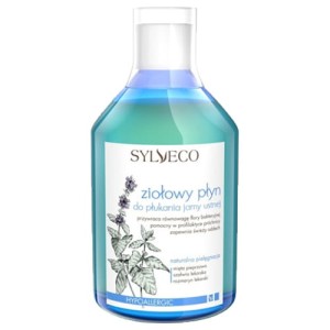 SYLVECO Ziołowy płyn do płukania jamy ustnej 500ml 