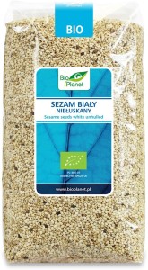 Sezam biały niełuskany 1kg - Bio Planet