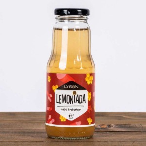 Lemoniada z miodem i rabarbarem 300ml