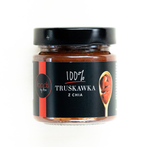 Dżem 100% Truskawka z chia - Foods By Ann 