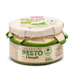 Pesto z bazylii EKO 200g