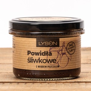 powidła śliwkowe z miodem 200g