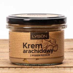 Krem arachidowy z pyłkiem pszczelim 200g
