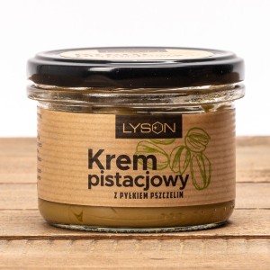 Krem pistacjowy z pyłkiem pszczelim 200g
