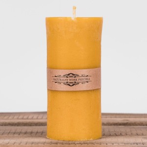 Świeca woskowa walec duży 440g