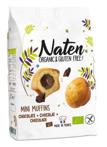 Mini muffinki z nadzieniem czekoladowym bezglutenowe BIO 200g