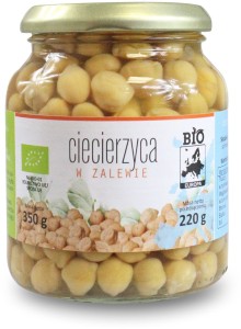 Ciecierzyca w zalewie bio 350g (220g) 