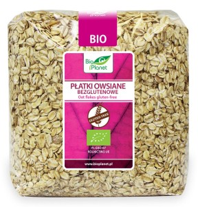 Płatki owsiane bezglutenowe BIO 1kg