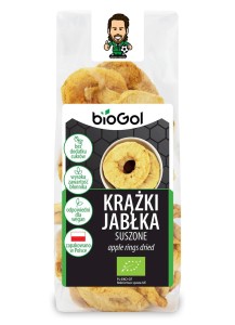 Krązki jabłka suszone BIO 50g