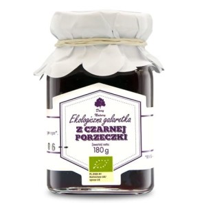 Galaretka z czarnej porzeczki EKO 180g