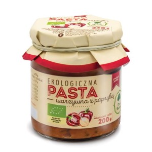 Pasta warzywna z papryką EKO 200g