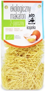Makaron 2-jajeczny krajanka BIO 250g