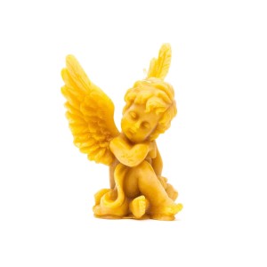 Świeca woskowa anioł śpiący 