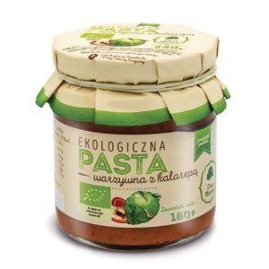 Pasta warzywna z kalarepą EKO 180g