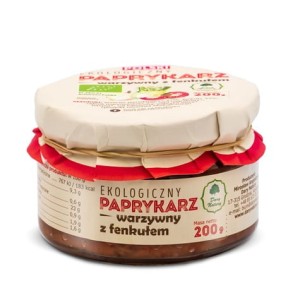 Paprykarz warzywny z fenkułem EKO 200 g