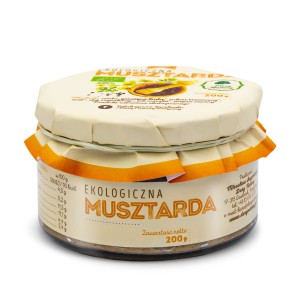 Ekologiczna musztarda 200g