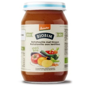 Przecier warzywny ratatouille bez dodatku cukrów BIO (10mc) 250g