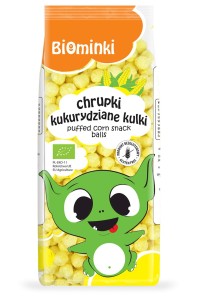Chrupki kukurydziane kulki bezglutenowe BIO 60g