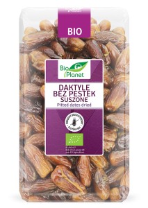 Daktyle bez pestek suszone bezglutenowe BIO 1kg