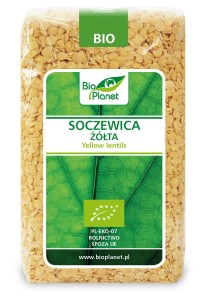 Soczewica żółta 500g BIO