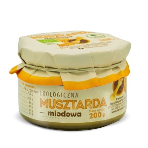 Musztarda miodowa EKO 200g