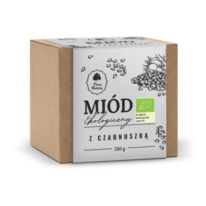 Miód z czarnuszką EKO 230g