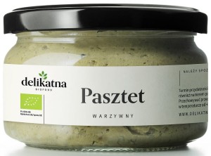 Pasztet warzywny 200g BIO - DELIKATNA