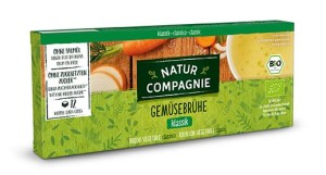 Bulion - kostki warzywne bio 126g - NATUR COMPAGNIE