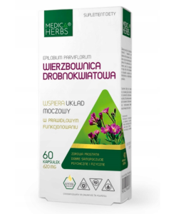 Wierzbownica drobnokwiatowa NA UKŁAD MOCZOWY 60 kapsułek 