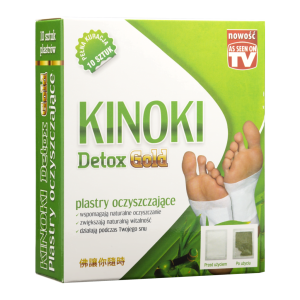 KINOKI DETOX PLASTRY OCZYSZCZAJĄCE 10 SZT