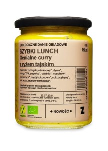 CURRY DELIKATNE Z RYŻEM JAŚMINOWYM BIO 540 ML