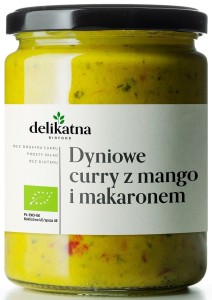 CURRY DYNIOWE Z MANGO I MAKARONEM BIO 540 ML